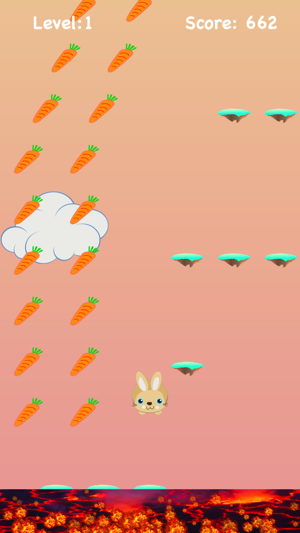 Lava Floor Escape: Jumpy Bunny(圖2)-速報App