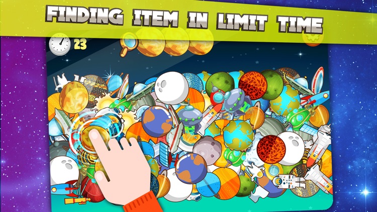 Find the Hidden Space Games For kids