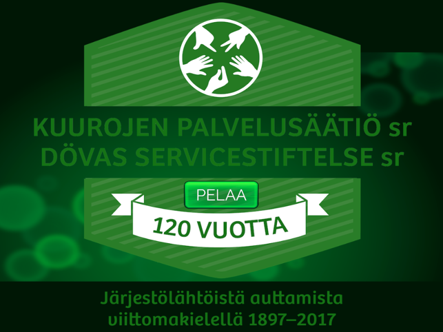 Kuurojen Palvelusäätiö 120v(圖1)-速報App