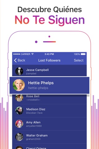 Followers Tracker for Instagram - Get Likes Report screenshot 2