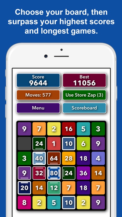 Zap Tiles Pro - Number Puzzle Logic Game