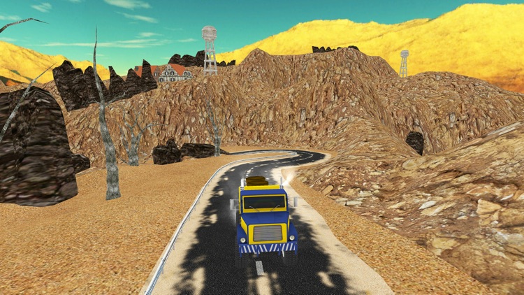 Cargo Truck Drive-Desert Truck Simulator 3D