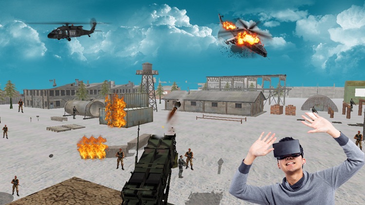 VR Anti Aircraft Patriot Gunner Strike Action Game