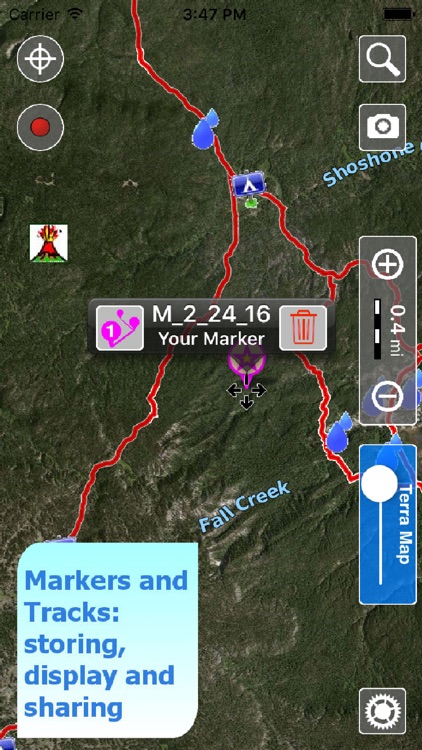 Terra Map Pro - GPS Hiking trails map screenshot-3