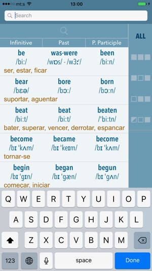 Irregular Verbs: Learn by Groups(圖4)-速報App