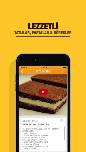 Videolu Yemek Tarifleri - Pratik & Kolay(圖2)-速報App