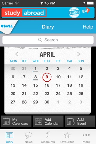 USASA Diary and Deals screenshot 2