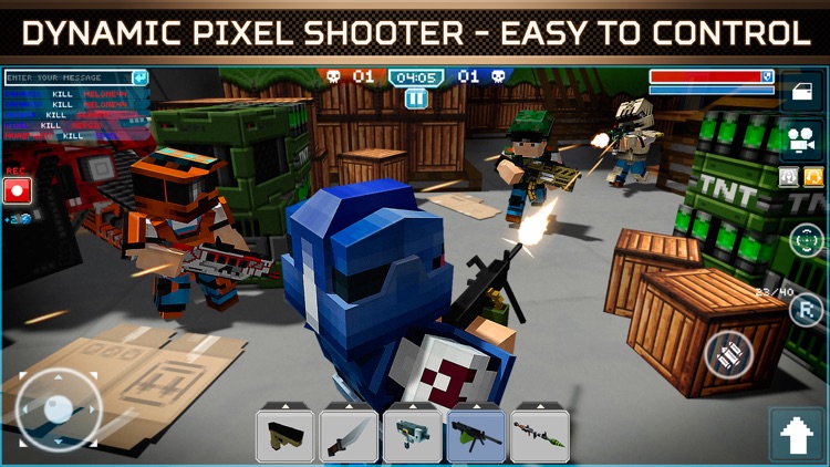 Blocky Cars Online — 3D shooting game