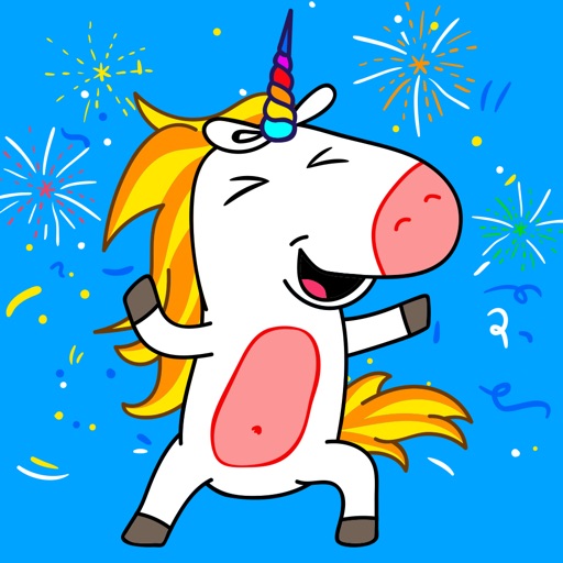 UnicornEMOJI - Magical Stickers Friends & More icon