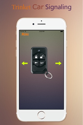 Signaling Car Key - Trinket Car Simulator - náhled