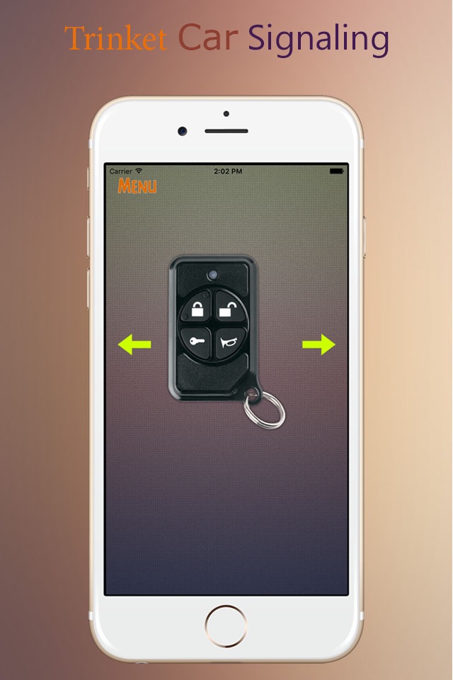 Signaling Car Key - Trinket Car Simulator screenshot 2