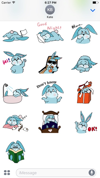 Benny Bunny Stickers