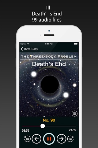 Three-Body Problem - SF, Audiobooks in Chinese screenshot 4