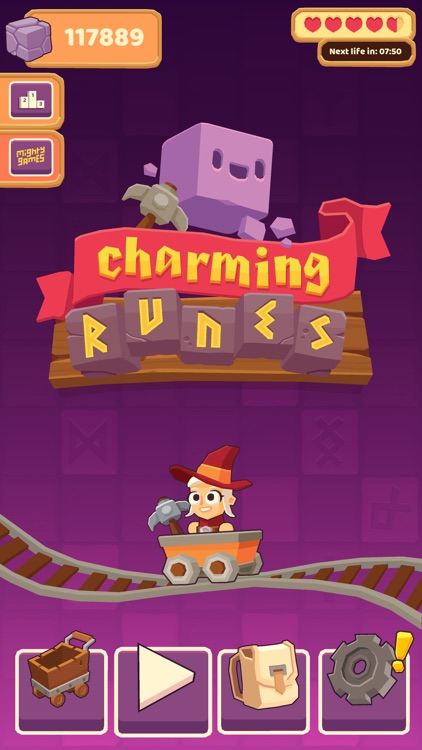 Charming Runes - Endless Arcade Block Breaker screenshot-4