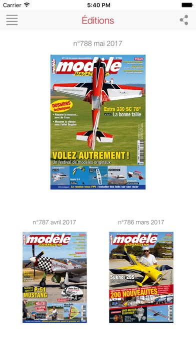 Modèle Mag screenshot1