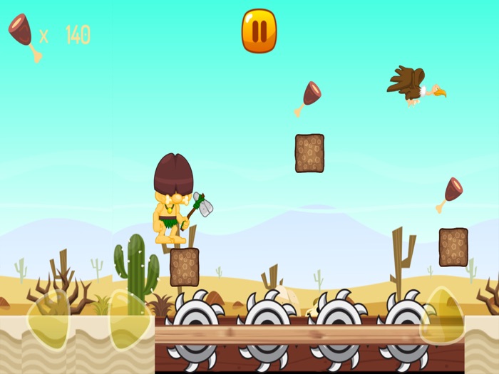 野人大冒险-疯狂原始人丛林探险游戏