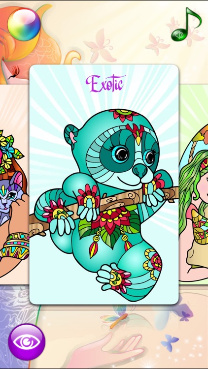 Coloring Pages for Adults with Animals Color Book! screenshot-3