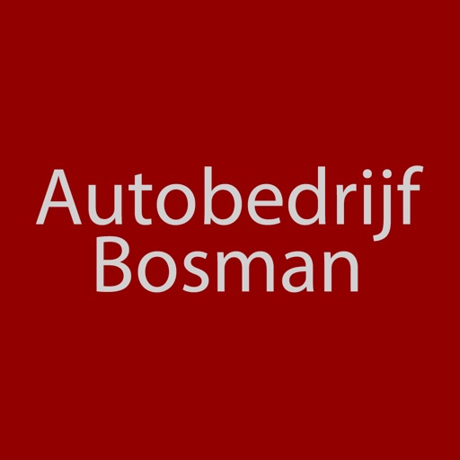 Autobedrijf Bosman iOS App