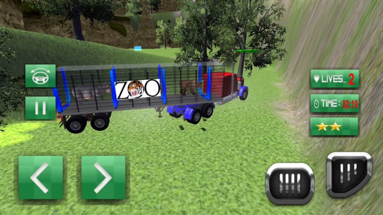 Zoo Animal Transport Extreme Truck Game screenshot-4