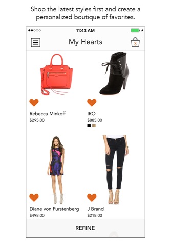 Shopbop screenshot 3