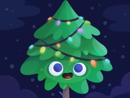 Welcome to the Magic Christmas world full of colorful funny doodles