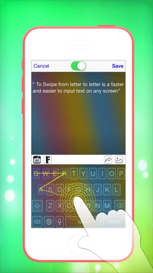 Pimp My Keyboard To Swipe & Type & Cool Fonts(圖5)-速報App