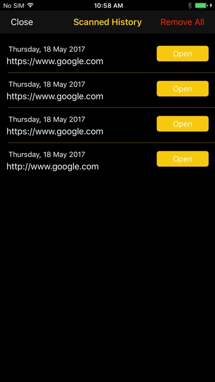 QR Reader - Safe Browsing screenshot-3