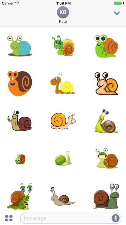 Snail Stickers