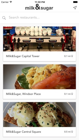 Milk&Sugar Cafes(圖1)-速報App