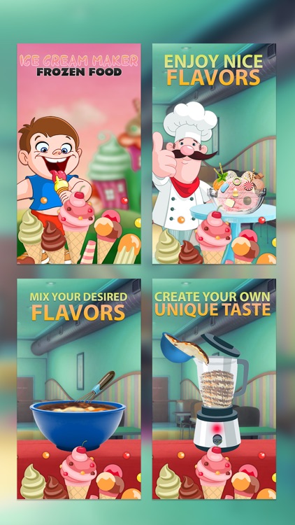 Ice Cream Maker Frozen Food screenshot-4