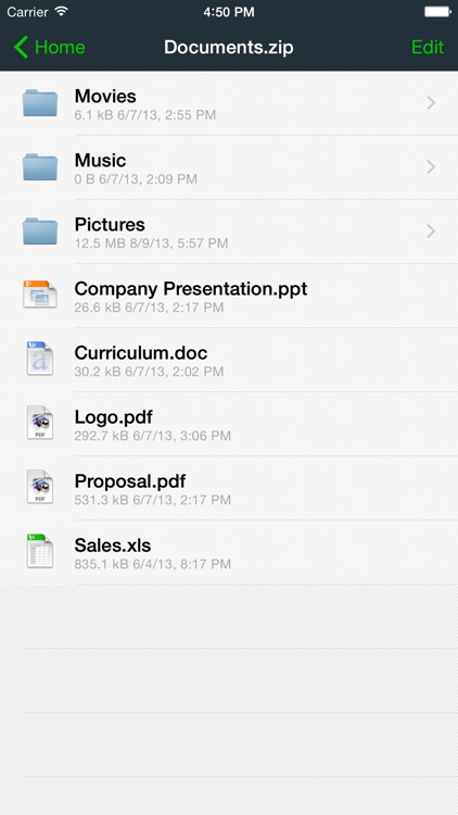 File Extractor for ZIP, RAR, 7ZIP and TAR archives