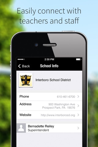 Interboro School District Mobile App screenshot 2