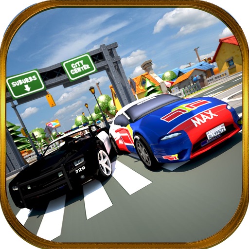 Smash Cop Police Car Chase icon