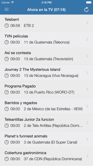 Televisión de Costa Rica CR Guía(圖4)-速報App