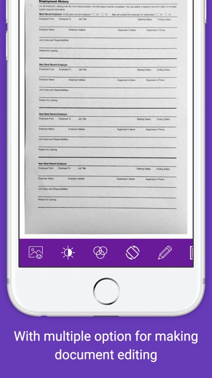 Document Scanner for Pdf & Receipt scan screenshot-3