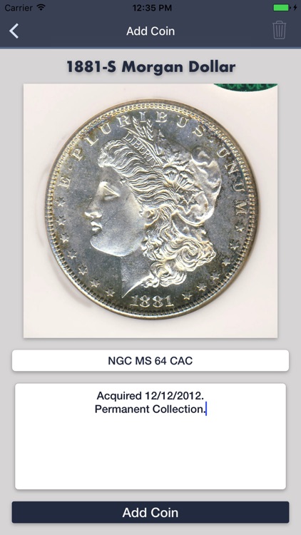 Morgan Dollars - Coin Guide & Collection Tracker screenshot-4