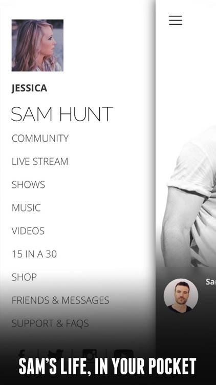 Sam Hunt Official Fan App