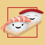 Sushi Wasabi Stickers - Yummy