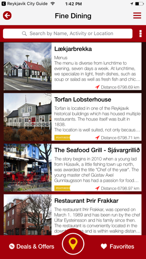 Reykjavik Restaurants & Bars(圖2)-速報App