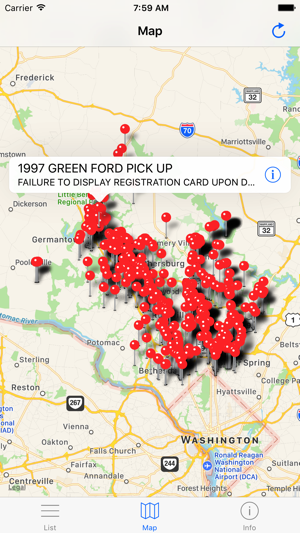 Montgomery Traffic Violations - Maryland