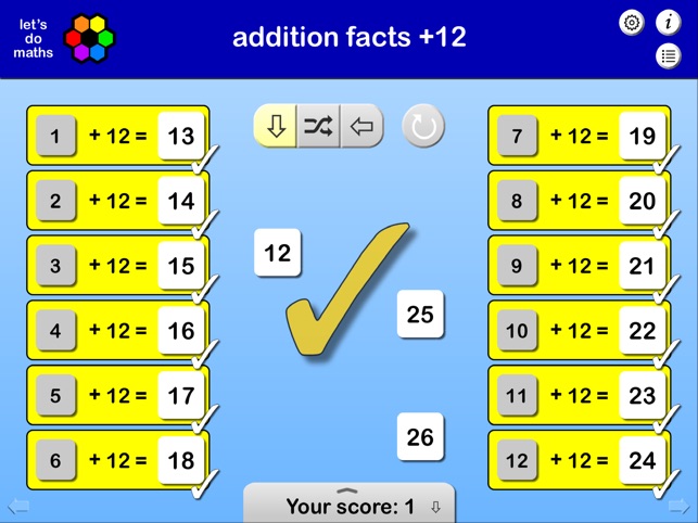 Addition Facts to 20(圖4)-速報App