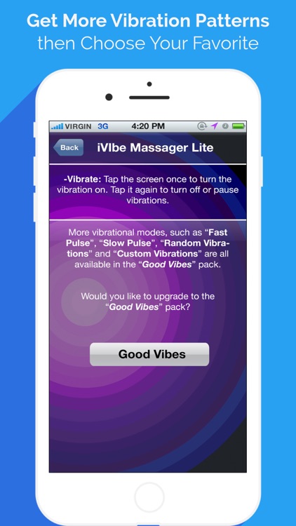 iVibe Vibrating Massager: Vibrate, Massage, Soothe screenshot-3