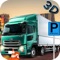 Parking sims - Modern shipper truck drive 3D