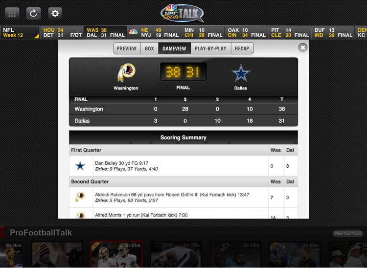 NBC Sports Talk for iPad