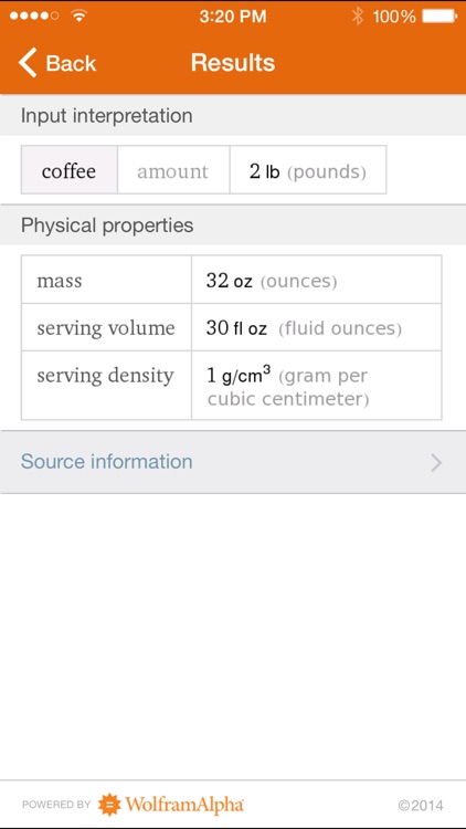 Wolfram Culinary Mathematics Reference App screenshot-4