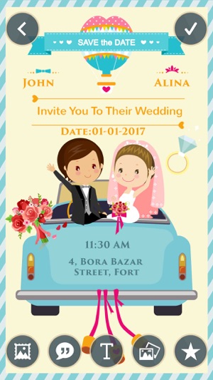 Wedding Invitation & Greeting Cards Maker(圖2)-速報App