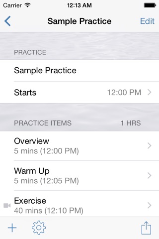 InfiniteSwimming Practice Planner screenshot 2