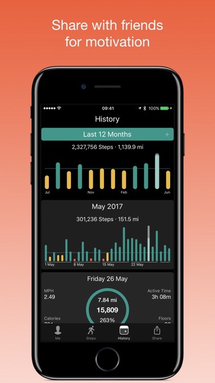 Stepwise Pedometer