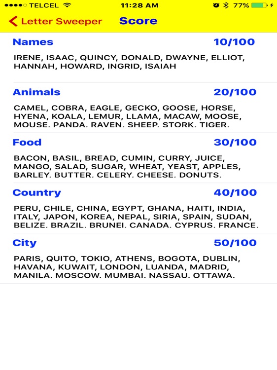 Letter Sweeper - for iPad screenshot-3