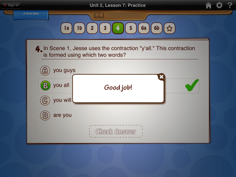 HMH Common Core Reading Grade 5 screenshot 2